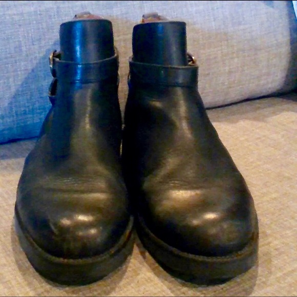 Men's Impulse Leather Ankle Boots - 10 - Picture 5 of 7